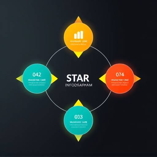 Diagram van de STAR methode met de stappen Situatie, Taak, Actie en Resultaat.